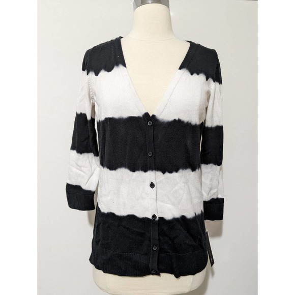 3/$20 M medium new DEFECT ab studio tie dye cardigan sweater - Picture 1 of 9